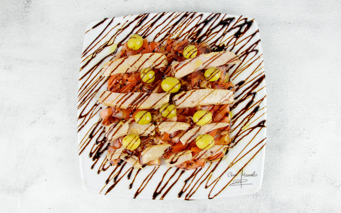 ENSALADA de TOMATE y VENTRESCA